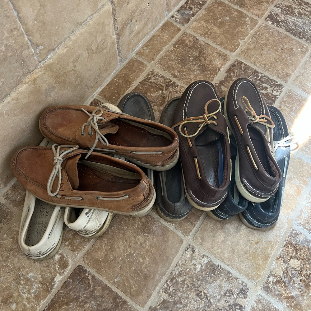 Lot of Sperry Top-Sider Boat Shoes